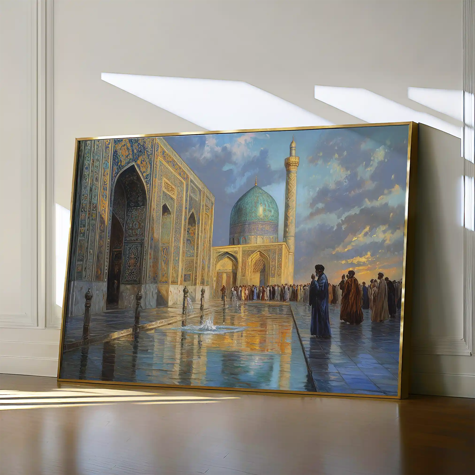 Orientalist 099 Canvas Art 90 x 60 cm / Stretched on hidden frame