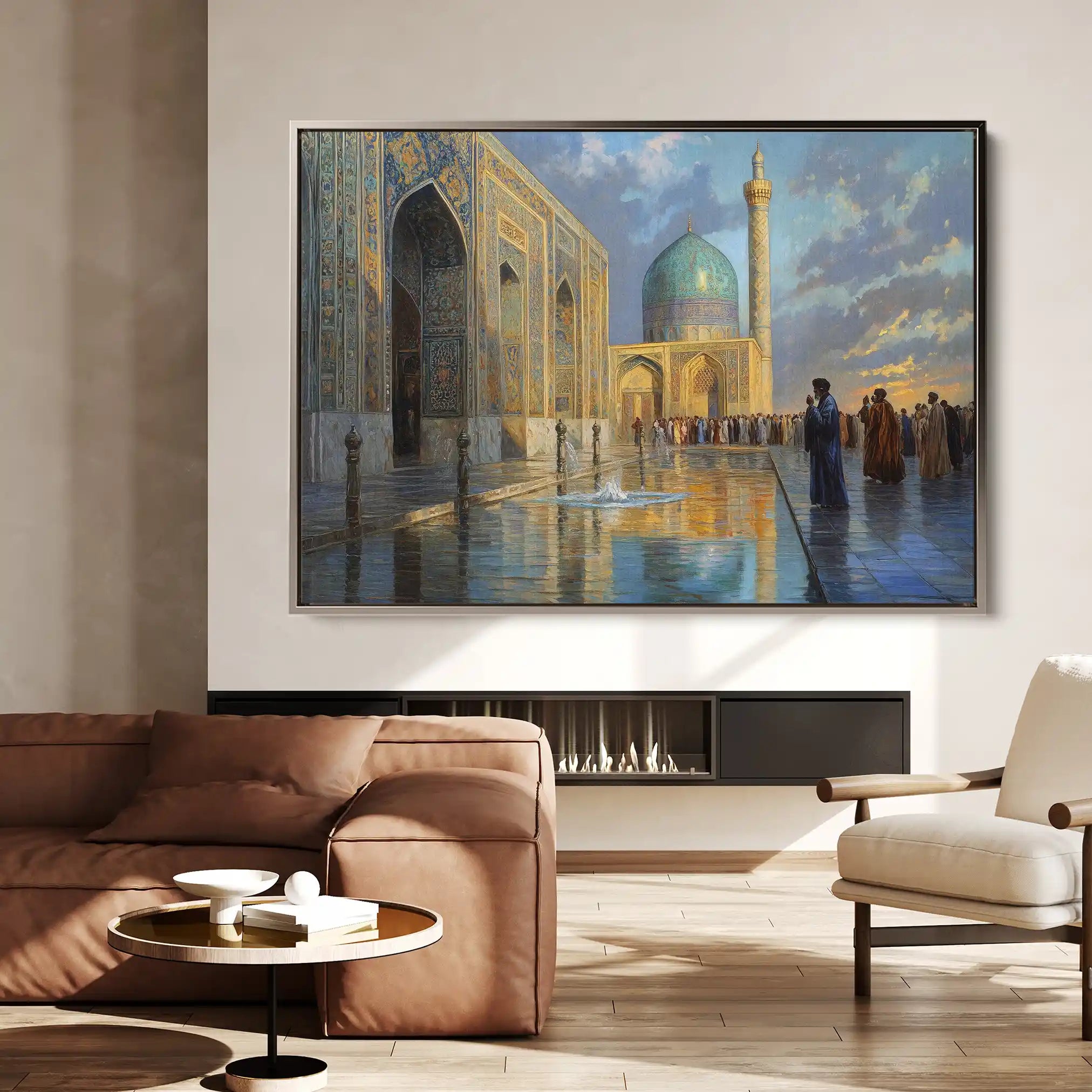 Orientalist 099 Canvas Art 90 x 60 cm / Stretched on hidden frame