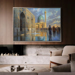 Orientalist 099 Canvas Art 90 x 60 cm / Stretched on hidden frame