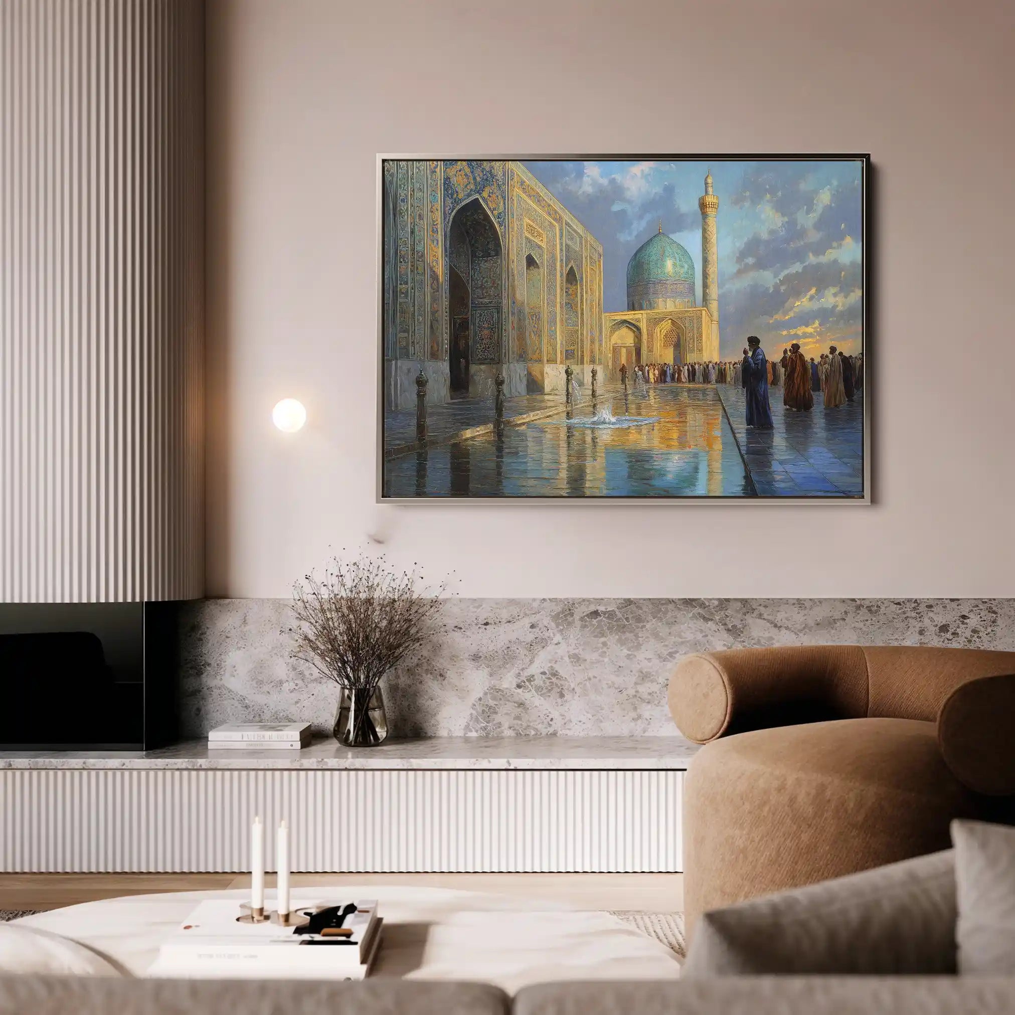 Orientalist 099 Canvas Art 90 x 60 cm / Stretched on hidden frame