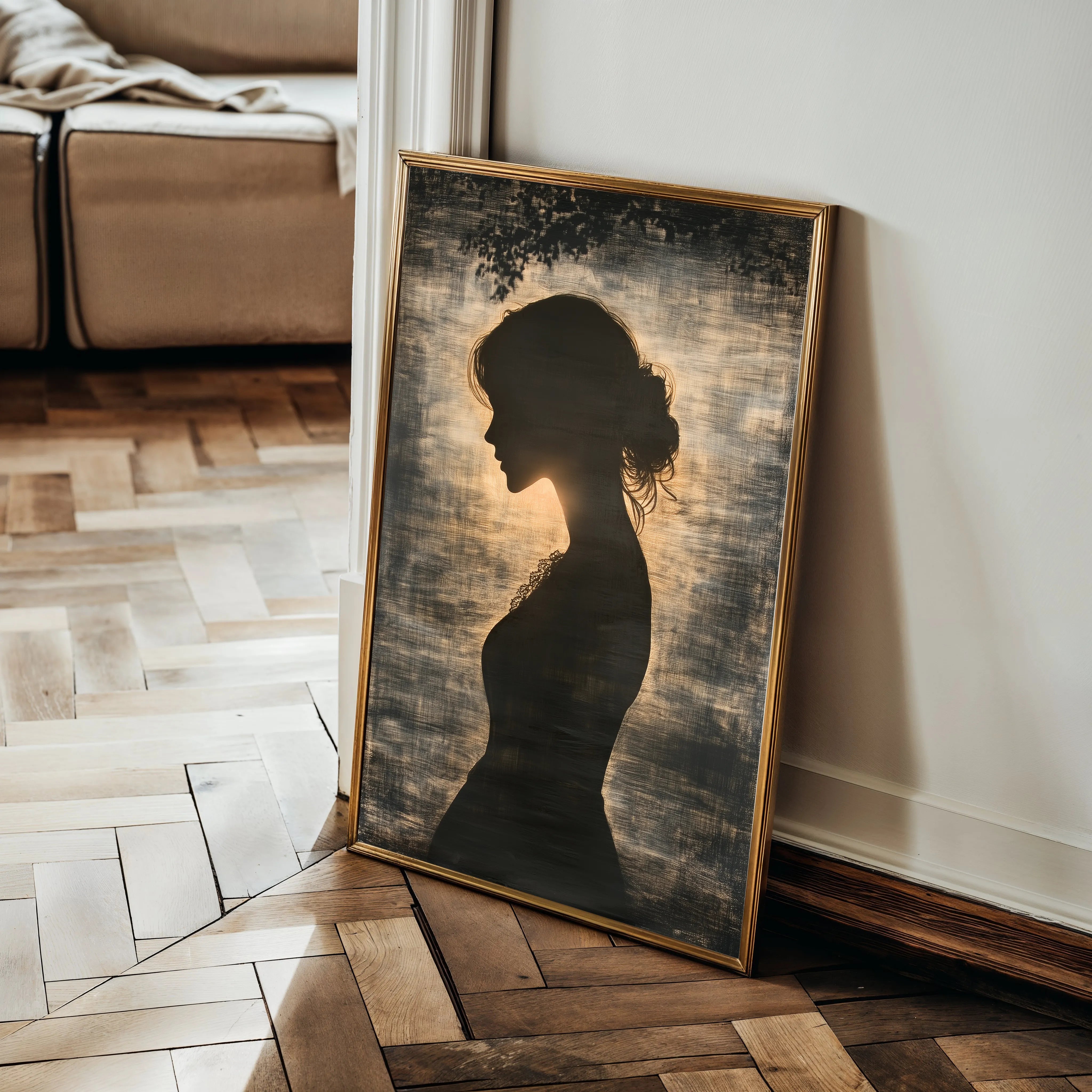 Portrait Canvas Wall Art WAD099-P 90 x 60 cm / Stretched on hidden frame