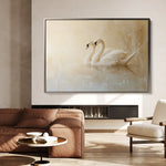 Animals 100 Canvas Art 90 x 60 cm / Stretched on hidden frame