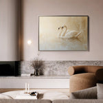 Animals 100 Canvas Art 90 x 60 cm / Stretched on hidden frame