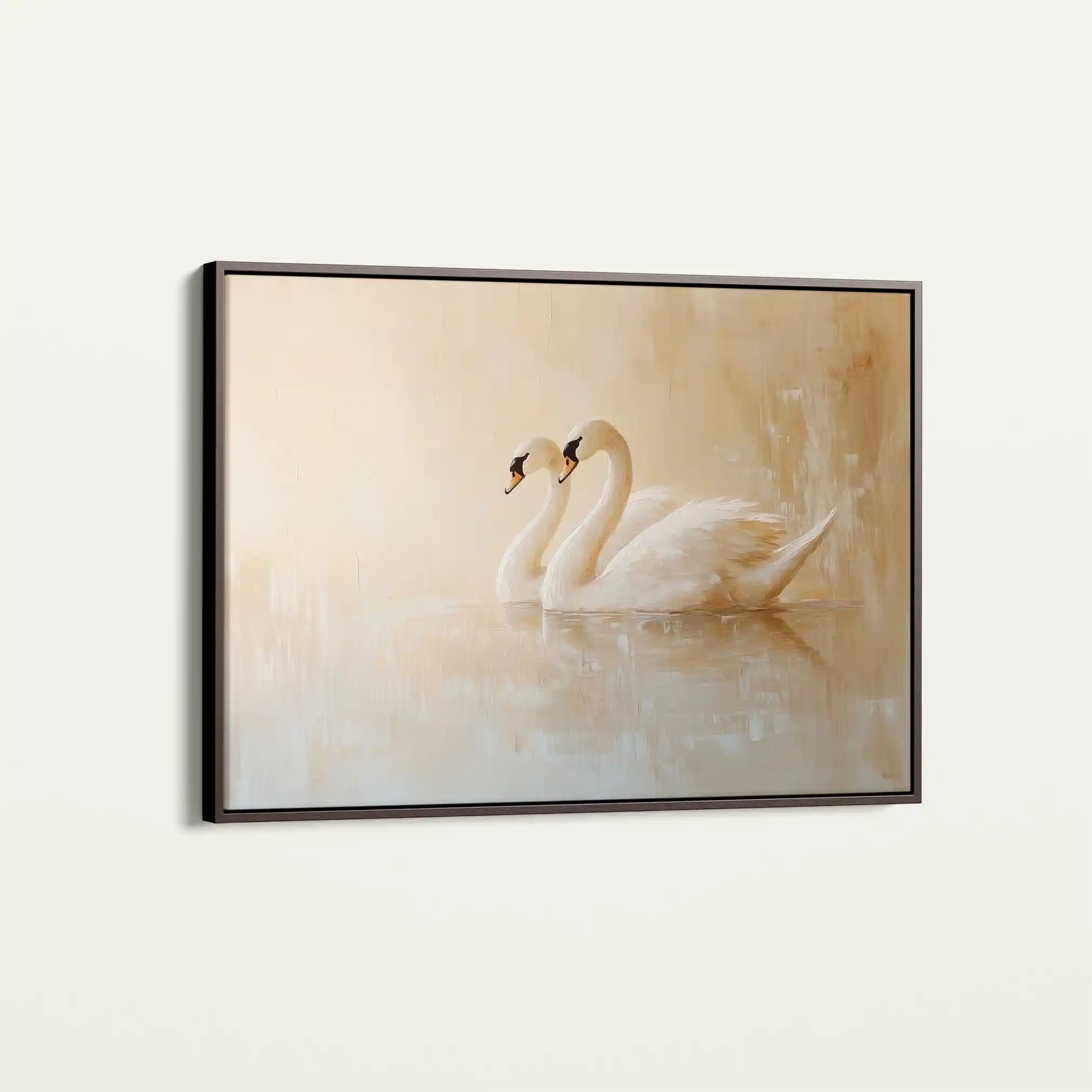 Animals 100 Canvas Art 90 x 60 cm / Stretched on hidden frame
