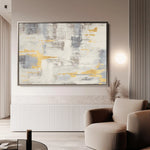Abstract 100 Canvas Art 60 x 40 cm / Stretched on hidden frame