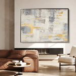 Abstract 100 Canvas Art 60 x 40 cm / Stretched on hidden frame