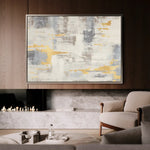 Abstract 100 Canvas Art 60 x 40 cm / Stretched on hidden frame