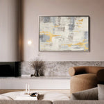 Abstract 100 Canvas Art 60 x 40 cm / Stretched on hidden frame