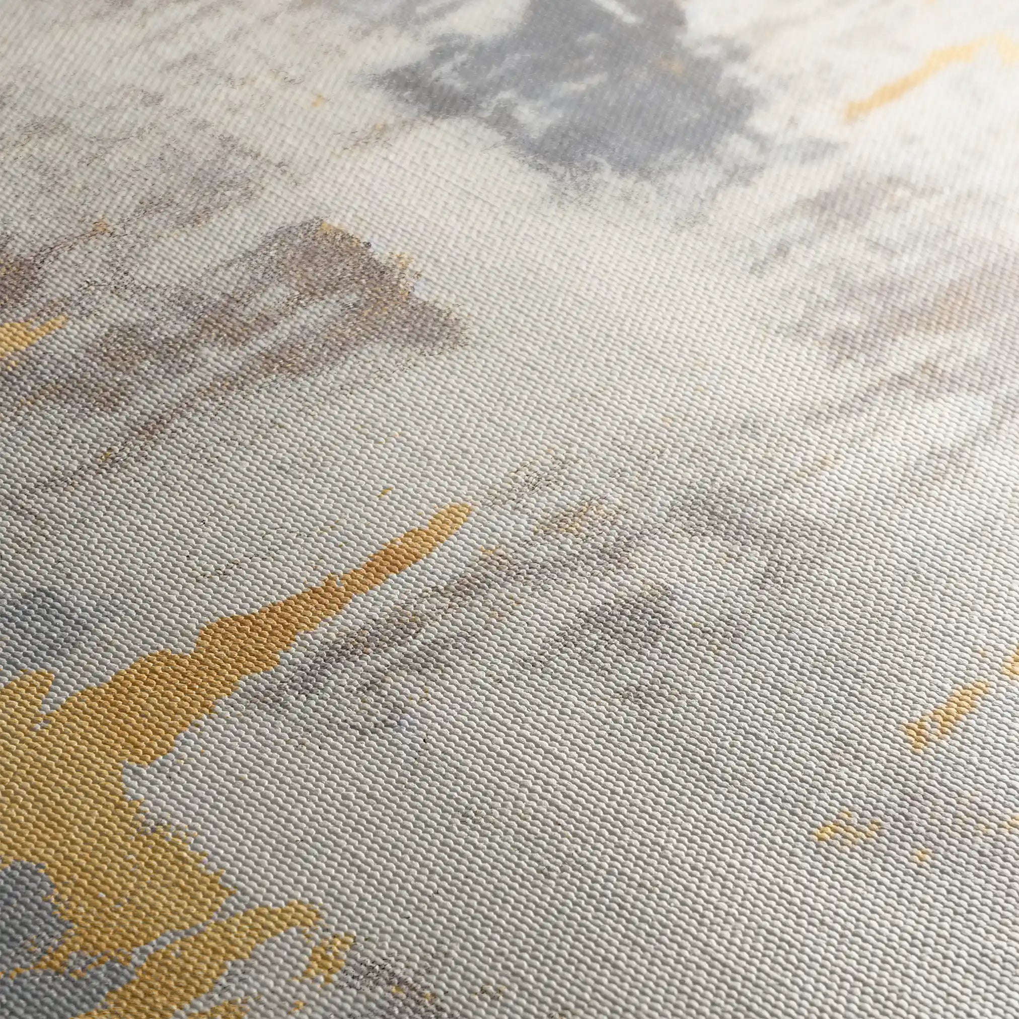 Abstract 100 Canvas Art 60 x 40 cm / Stretched on hidden frame