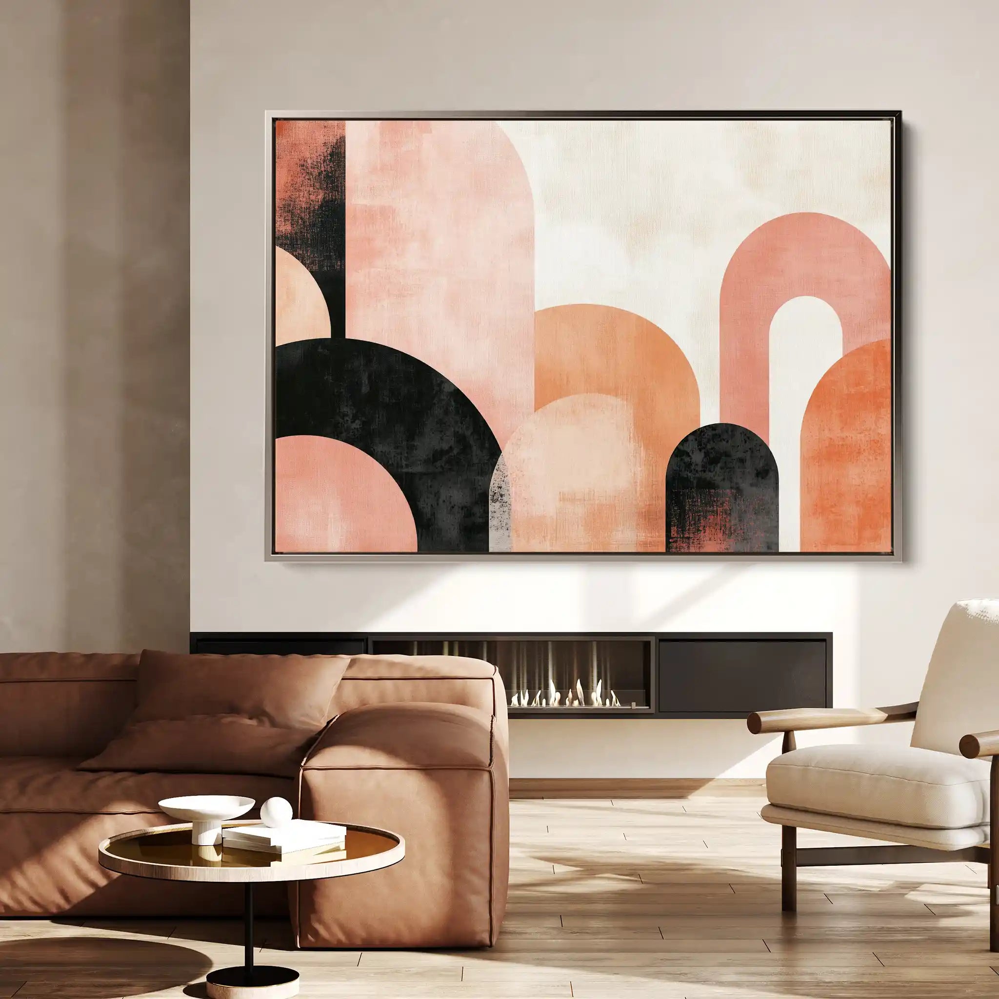 Boho 100 Canvas Art 90 x 60 cm / Stretched on hidden frame