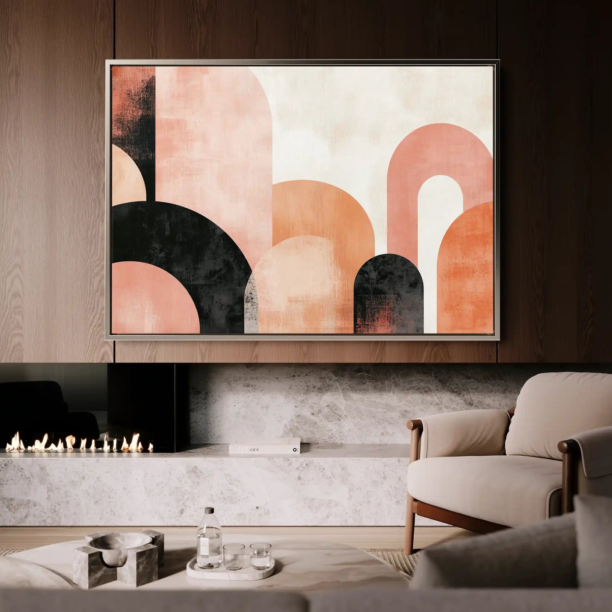 Boho 100 Canvas Art 90 x 60 cm / Stretched on hidden frame