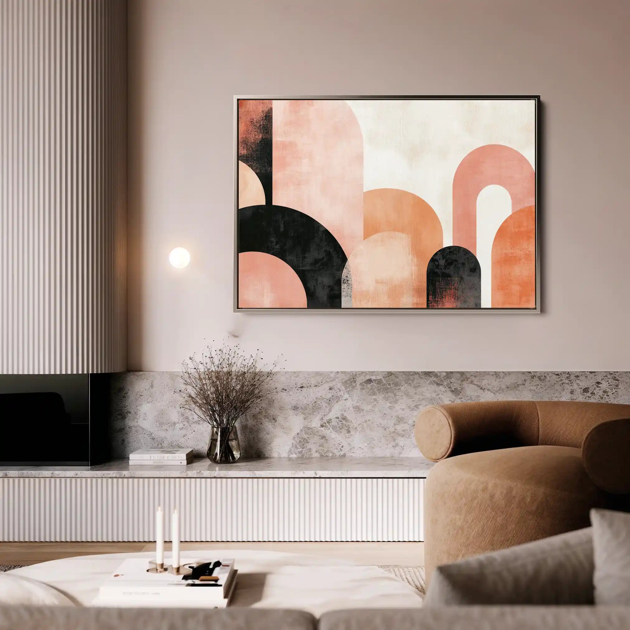 Boho 100 Canvas Art 90 x 60 cm / Stretched on hidden frame