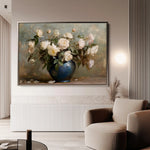 Floral Canvas Wall Art WAD100-F 90 x 60 cm / Stretched on hidden frame