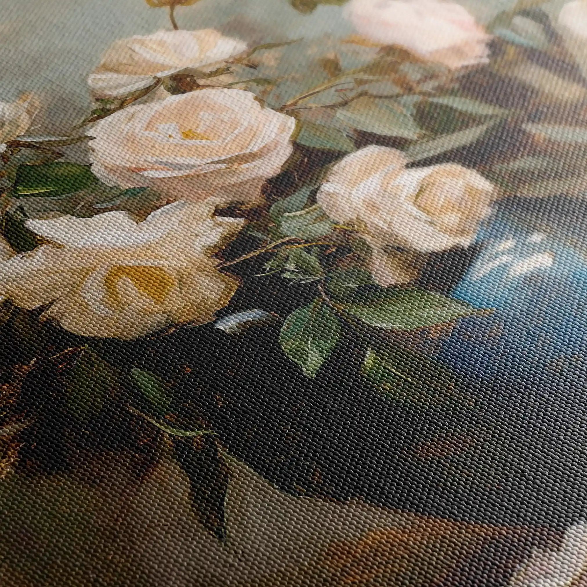 Floral Canvas Wall Art WAD100-F 90 x 60 cm / Stretched on hidden frame