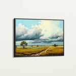 Landscape 100 Canvas Art 90 x 60 cm / Stretched on hidden frame