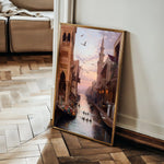 Orientalist 100 Canvas Art 90 x 60 cm / Stretched on hidden frame