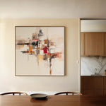 Abstract 1000 Canvas Art 60 x 60 cm / Stretched on hidden frame