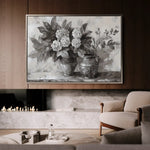 Floral Canvas Wall Art WAD1001-F 90 x 60 cm / Stretched on hidden frame