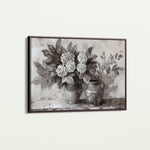 Floral Canvas Wall Art WAD1001-F 90 x 60 cm / Stretched on hidden frame