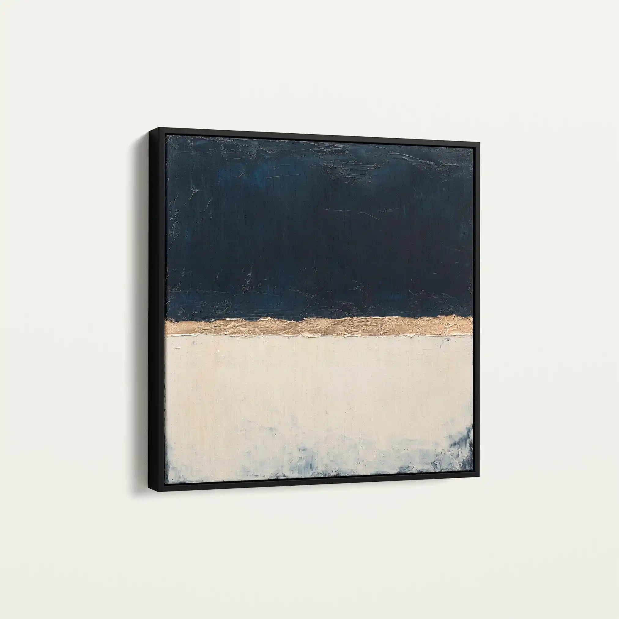 Abstract Canvas Wall Art WAD1004-A 80 x 80 cm / Stretched on hidden frame