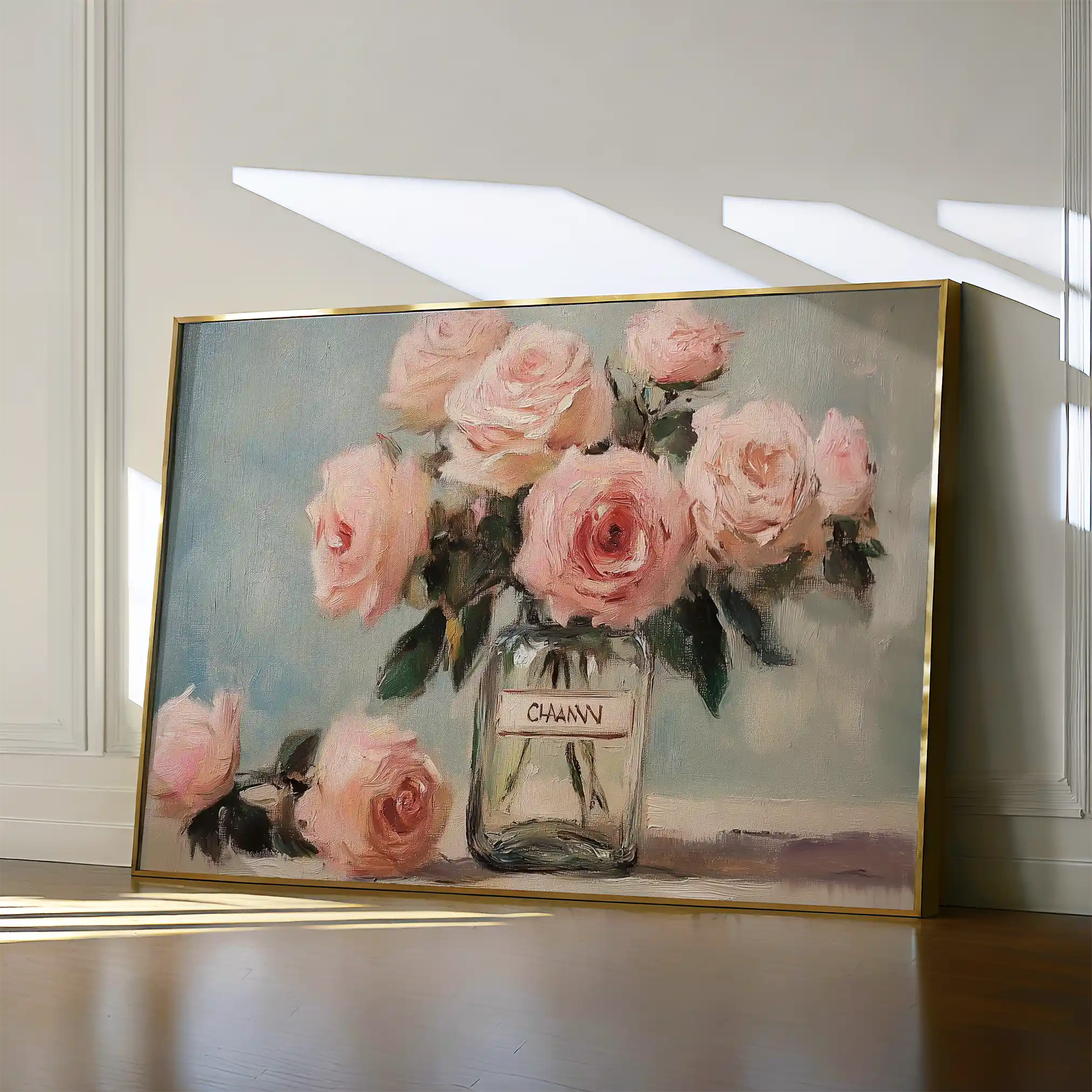 Floral Canvas Wall Art WAD1004-F 90 x 60 cm / Stretched on hidden frame