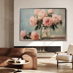 Floral Canvas Wall Art WAD1004-F 90 x 60 cm / Stretched on hidden frame