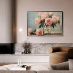 Floral Canvas Wall Art WAD1004-F 90 x 60 cm / Stretched on hidden frame
