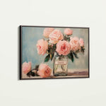 Floral Canvas Wall Art WAD1004-F 90 x 60 cm / Stretched on hidden frame