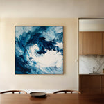Abstract 1005 Canvas Art 60 x 60 cm / Stretched on hidden frame