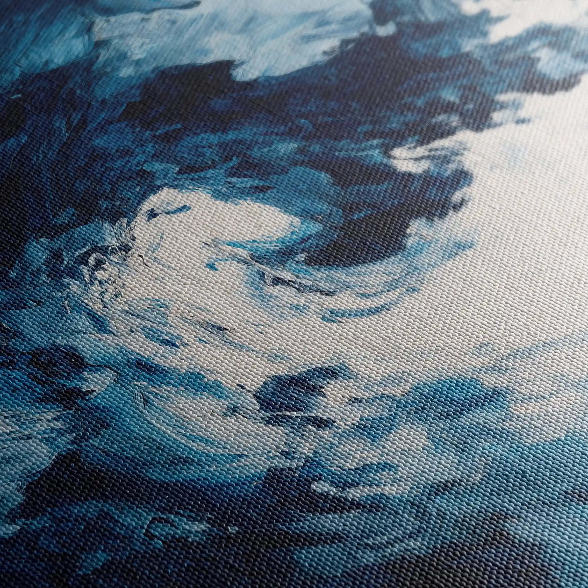 Abstract 1005 Canvas Art 60 x 60 cm / Stretched on hidden frame