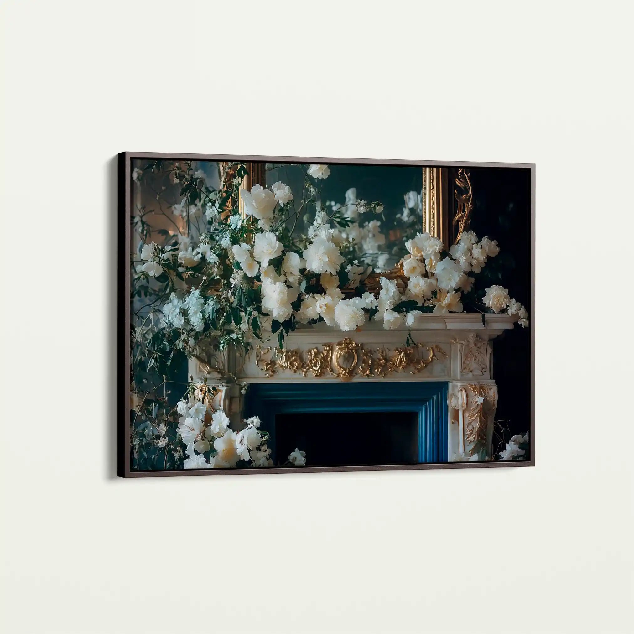 Floral Canvas Wall Art WAD1005-F 90 x 60 cm / Stretched on hidden frame