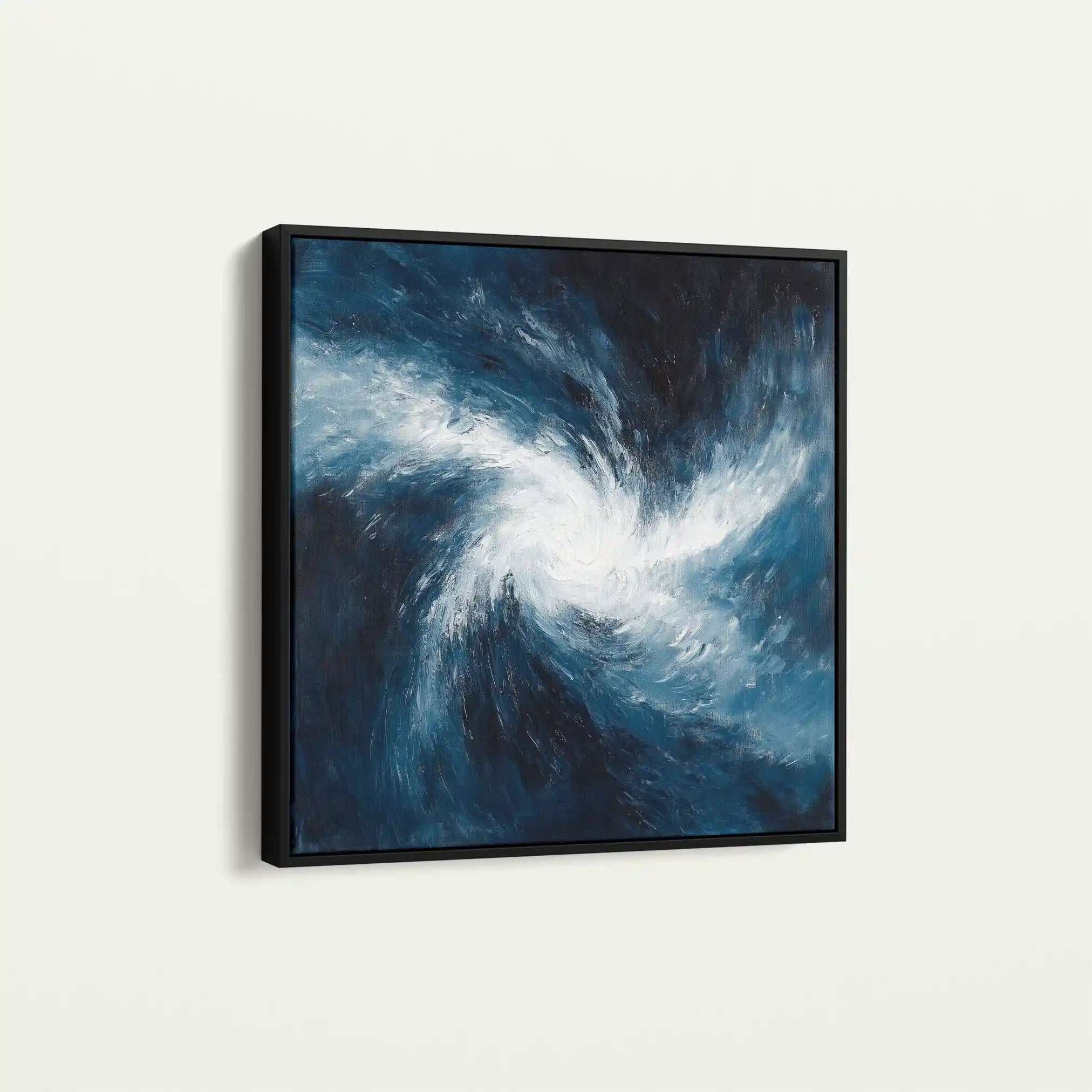 Abstract Canvas Wall Art WAD1006-A 80 x 80 cm / Stretched on hidden frame