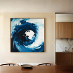 Abstract 1007 Canvas Art 60 x 60 cm / Stretched on hidden frame