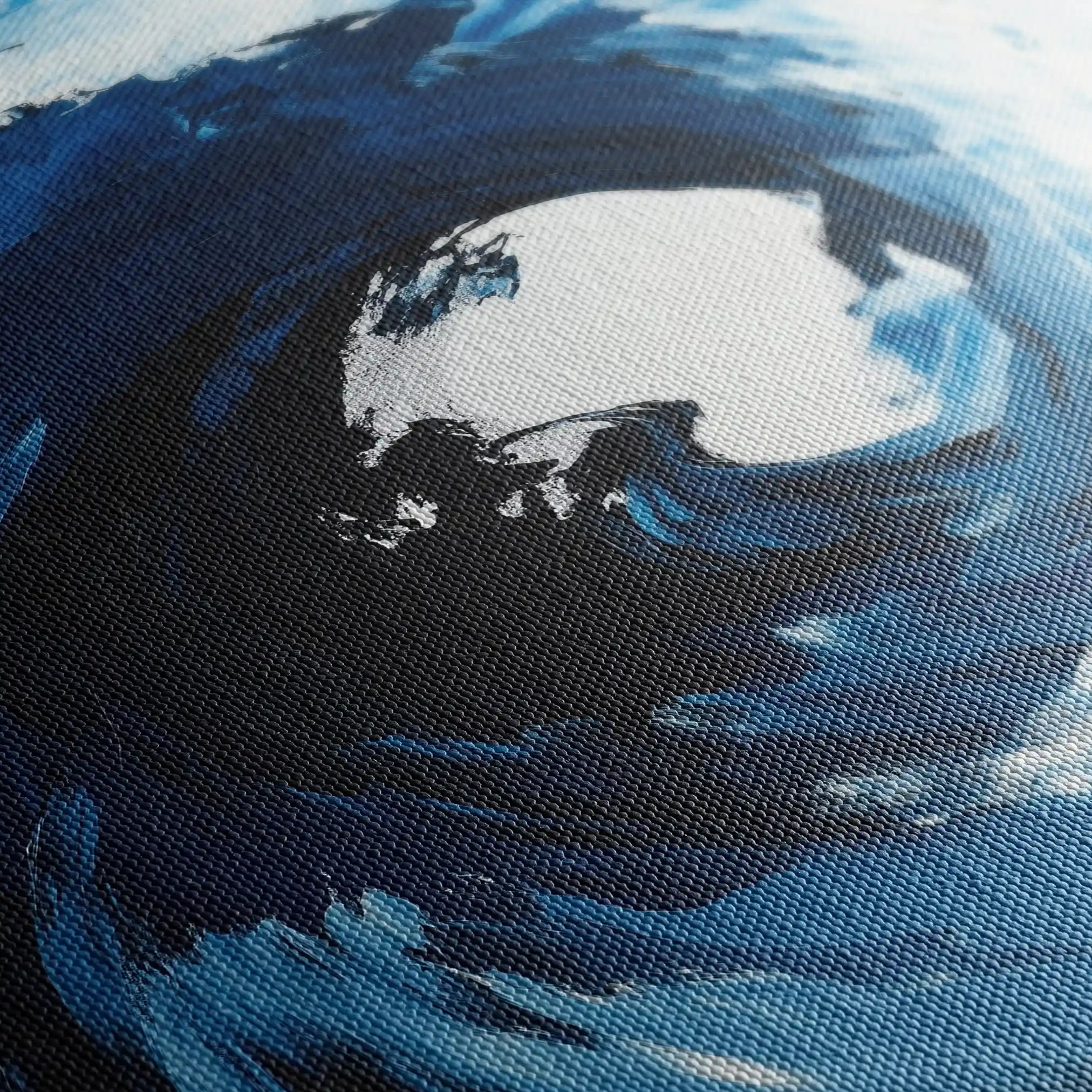 Abstract 1007 Canvas Art 60 x 60 cm / Stretched on hidden frame