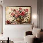 Floral Canvas Wall Art WAD1007-F 90 x 60 cm / Stretched on hidden frame