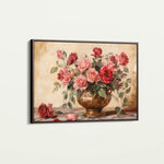 Floral Canvas Wall Art WAD1007-F 90 x 60 cm / Stretched on hidden frame