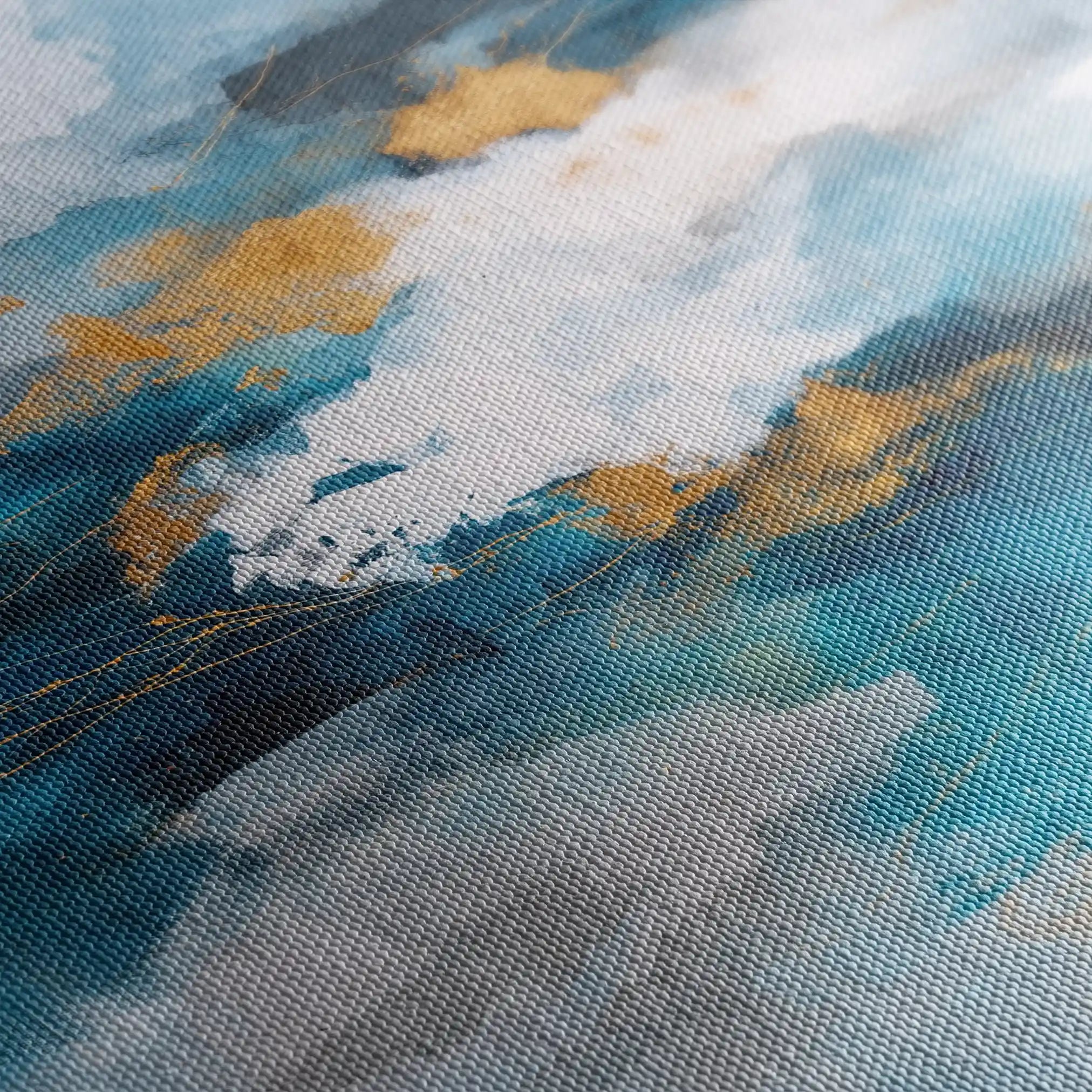 Abstract 1008 Canvas Art 60 x 60 cm / Stretched on hidden frame