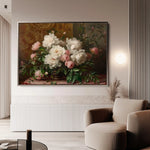 Floral Canvas Wall Art WAD1008-F 90 x 60 cm / Stretched on hidden frame