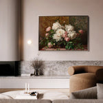 Floral Canvas Wall Art WAD1008-F 90 x 60 cm / Stretched on hidden frame