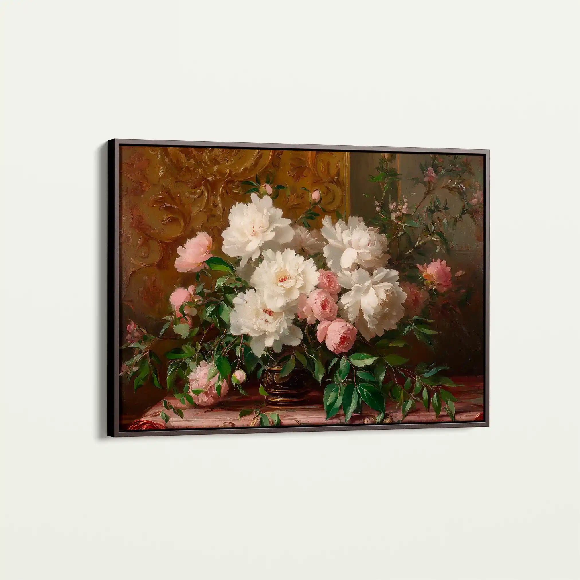 Floral Canvas Wall Art WAD1008-F 90 x 60 cm / Stretched on hidden frame