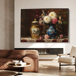 Floral Canvas Wall Art WAD1009-F 90 x 60 cm / Stretched on hidden frame