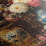 Floral Canvas Wall Art WAD1009-F 90 x 60 cm / Stretched on hidden frame