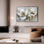 Floral Canvas Wall Art WAD101-F 90 x 60 cm / Stretched on hidden frame