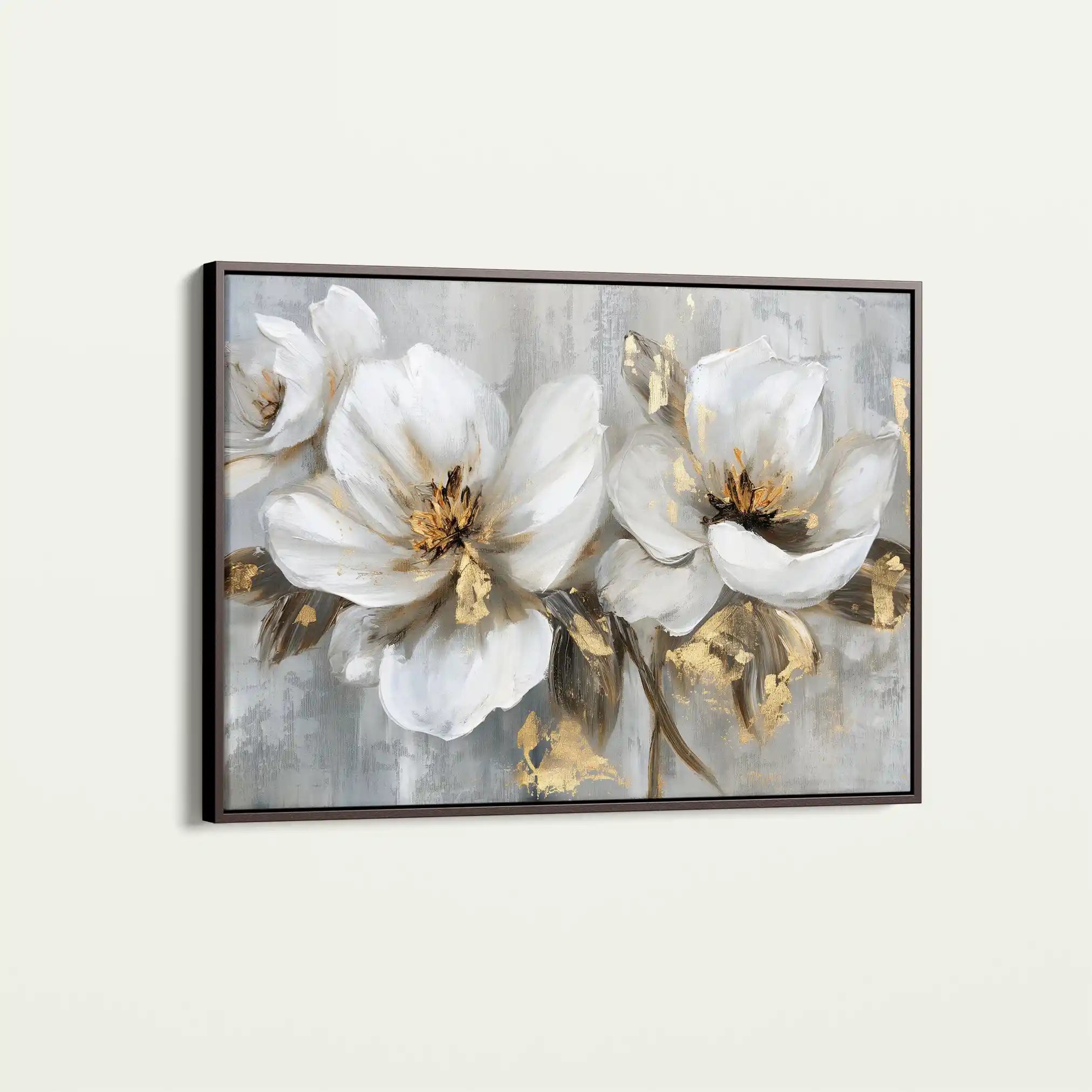 Floral Canvas Wall Art WAD101-F 90 x 60 cm / Stretched on hidden frame