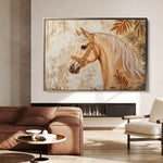 Horses 101 Canvas Art 90 x 60 cm / Stretched on hidden frame