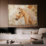 Horses 101 Canvas Art 90 x 60 cm / Stretched on hidden frame