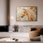 Horses 101 Canvas Art 90 x 60 cm / Stretched on hidden frame