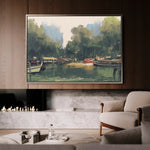 Landscape 101 Canvas Art 90 x 60 cm / Stretched on hidden frame