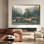 Landscape 101 Canvas Art 90 x 60 cm / Stretched on hidden frame