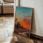 Orientalist 101 Canvas Art 90 x 60 cm / Stretched on hidden frame